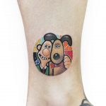 Wallace and Gromit tattoo by @polyc_sj