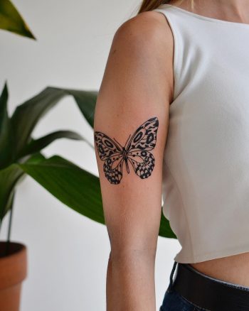 Black butterfly by @tototatuer