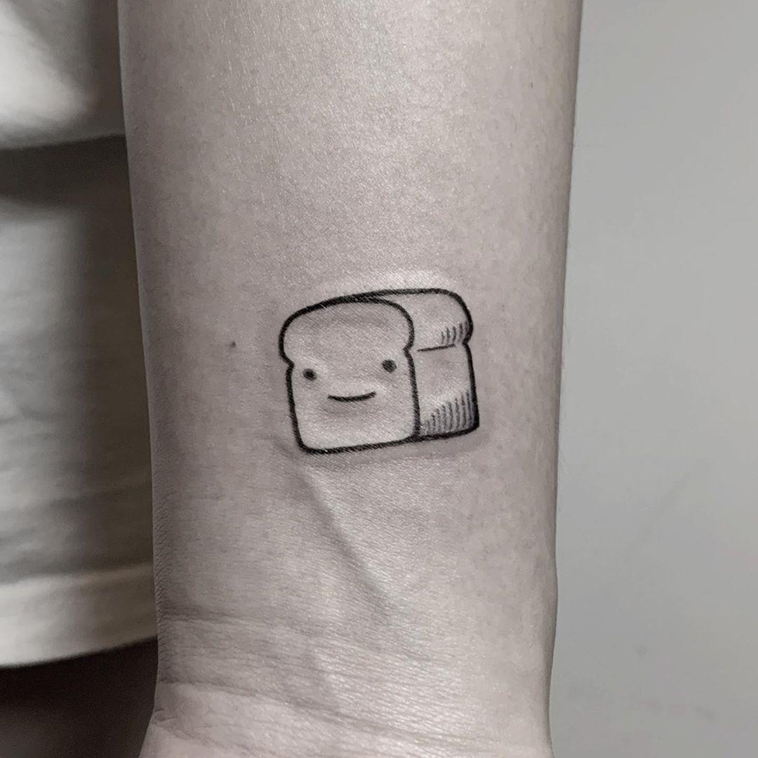 Bread pitt tattoo by @hellotako