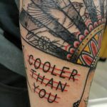 Cooler than you by @rabtattoo