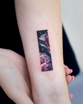 Flower universe by @tattooist_sigak