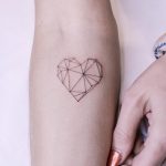 Geometric heart by @firstjing