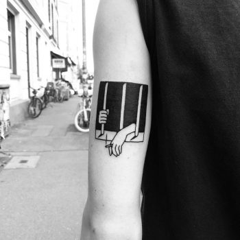 Guilty forever by @alexbergertattoo