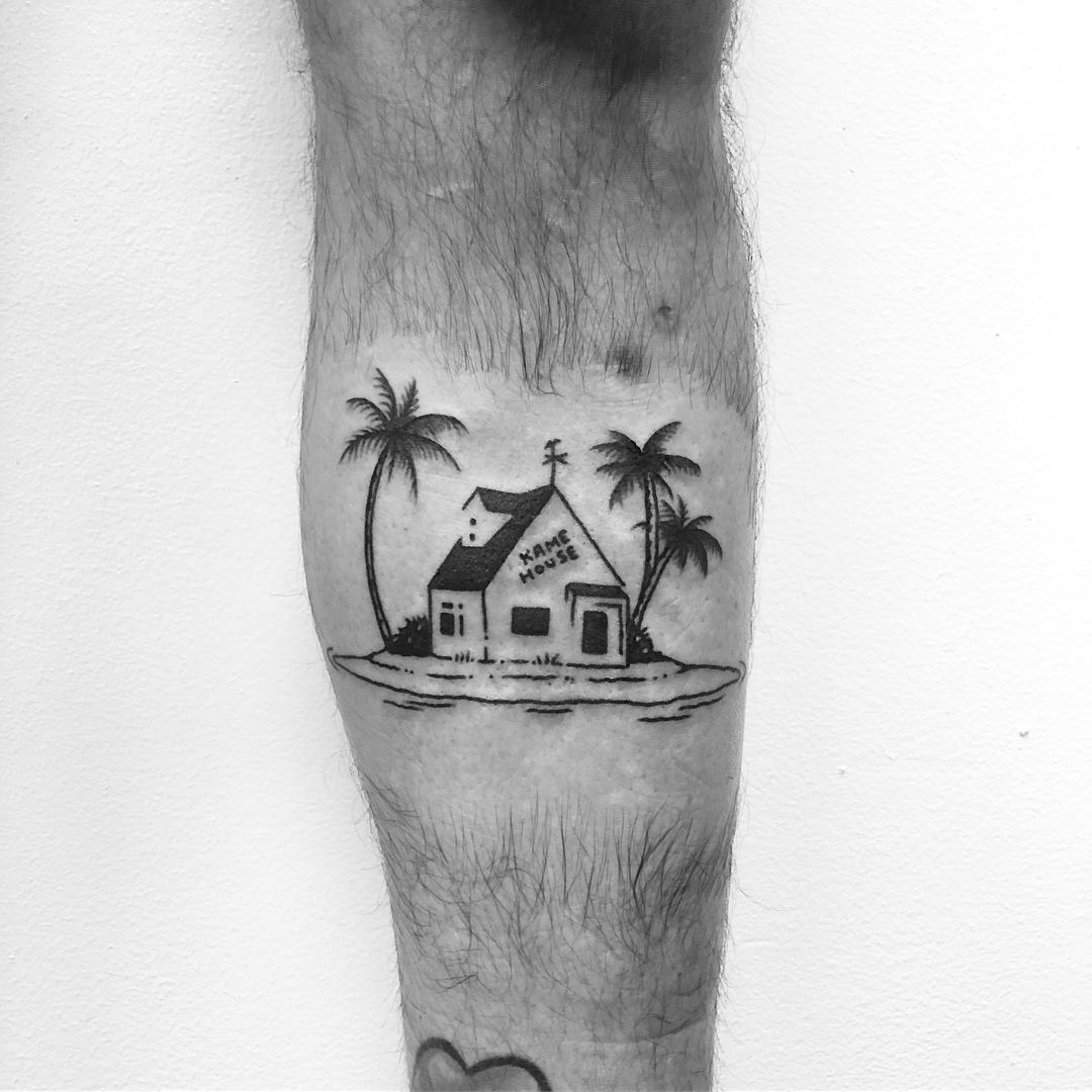 Kame House by @alexbergertattoo