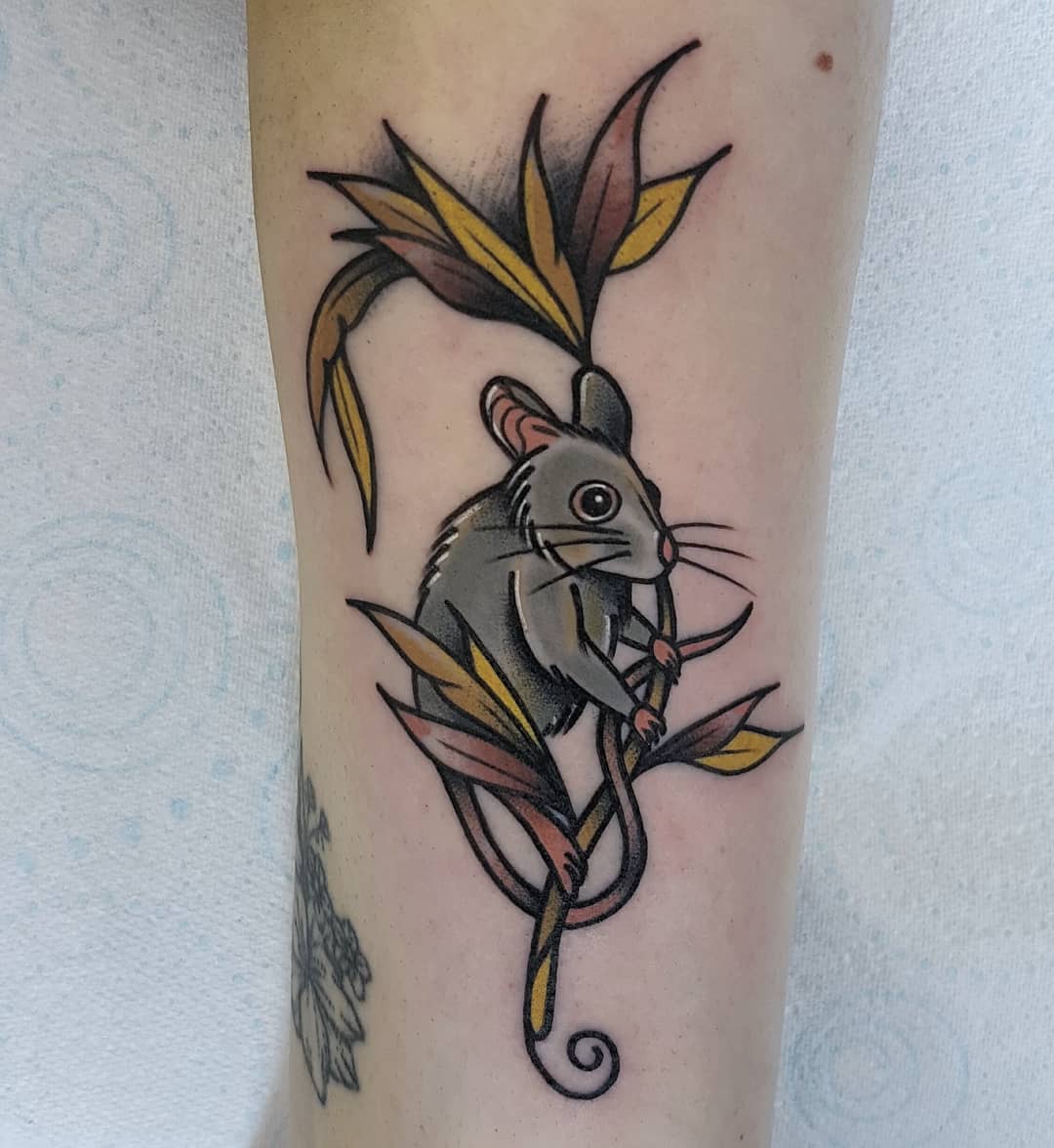 Mouse by @rabtattoo