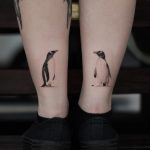 Penguins by @xavtattoo