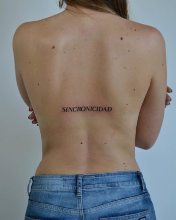 Sincronicidad tattoo by @tototatuer