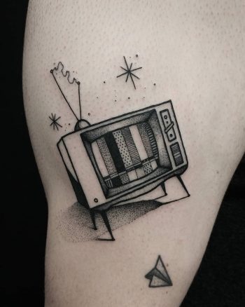 TV by @thomasetattoos