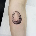 Egg by @rebecca_vincent_tattoo