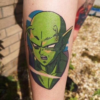 Piccolo tattoo by @stickypop