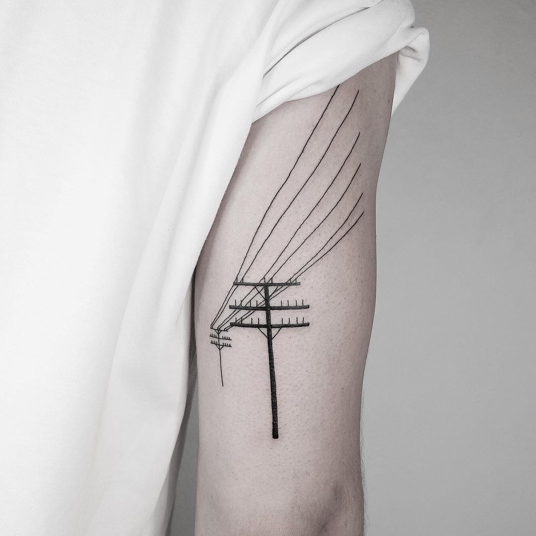 Powerline tattoo meaning