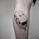 Caravan tattoo by @mateutsa