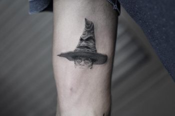 The Sorting Hat tattoo by Edit Paints Tattoo