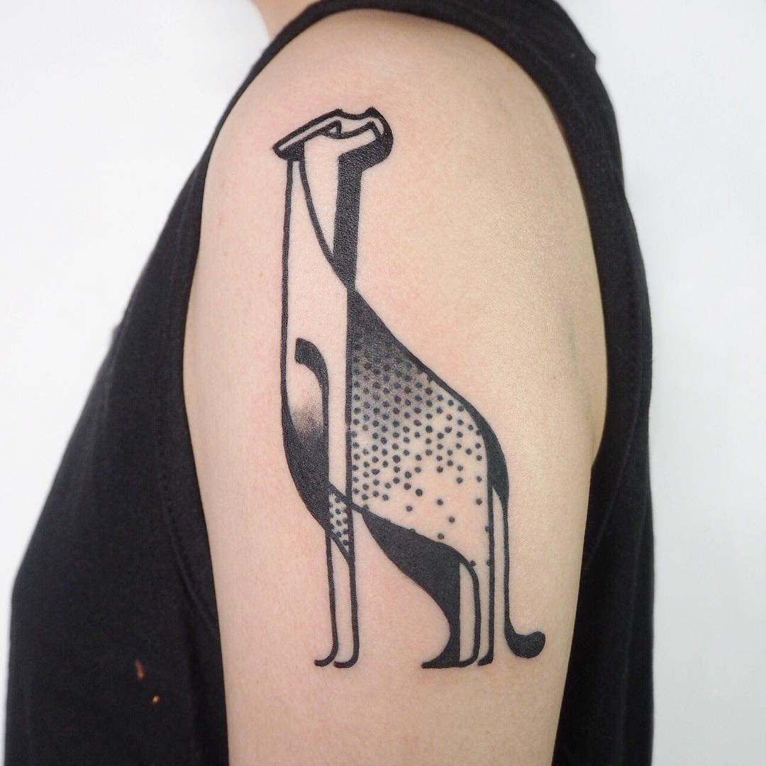Modern animal by tattooist Hen