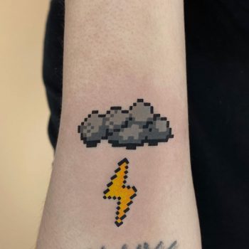 Pixel cloud by @88world.co.kr