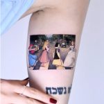 The Disney road tattoo by Edit Paints Tattoo