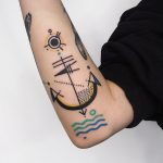 Anchor by tattooist Hen