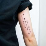 Arrows by tattooist Ian Wong