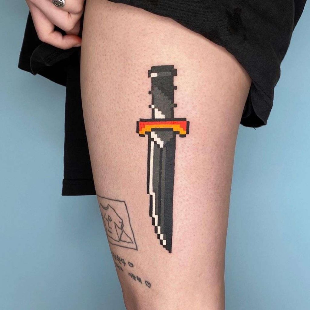 Watering can tattoo by yeahdope