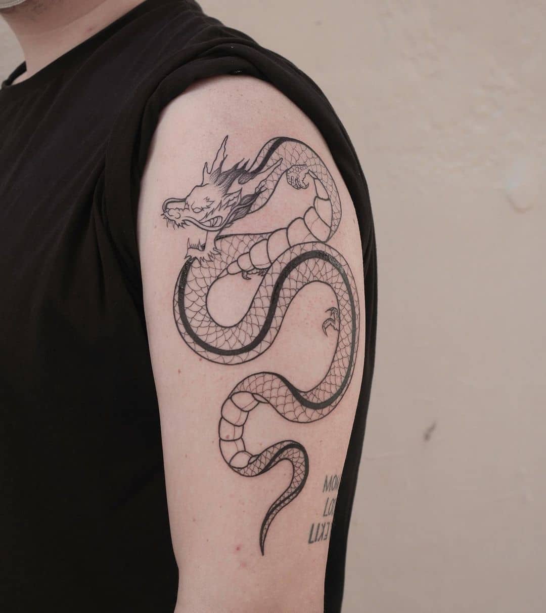 Big dragon by @tatti040 - Tattoogrid.net