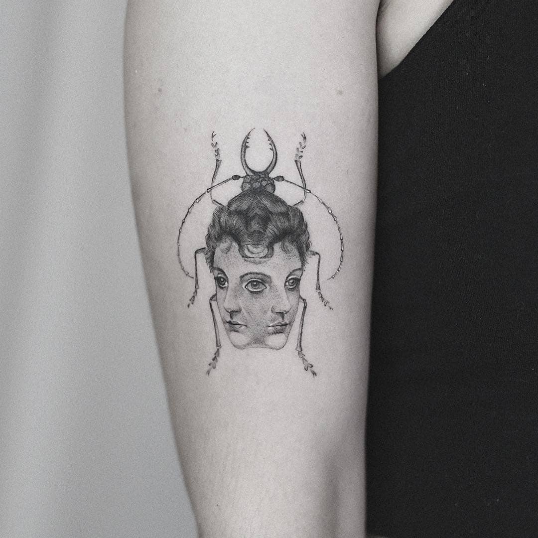 Ladybug by Edit Paints Tattoo 