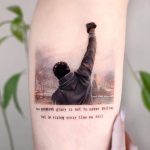 Our greatest glory is not in never falling by Edit Paints Tattoo