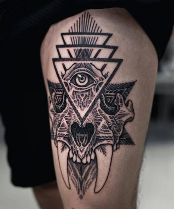 Composition by tattooist Arang Eleven