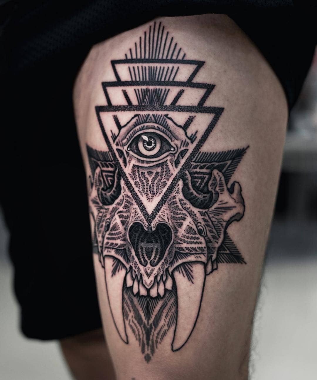 Composition by tattooist Arang Eleven