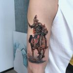 Kozak Tattoo by tattooist Anna Zelenska