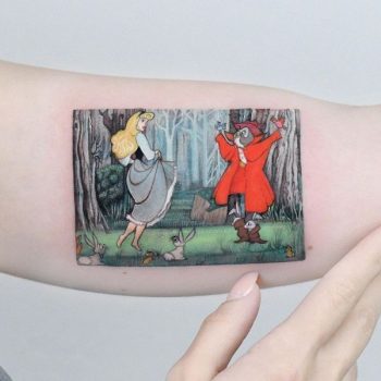 Sleeping Beauty by Edit Paints Tattoo
