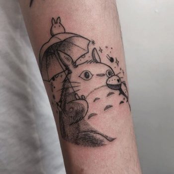 Super Cute Totoro by @mylittleblueforest