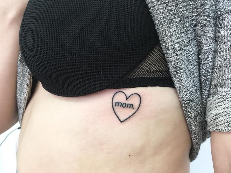 Tattoo For Mom by @vlada.2wnt2