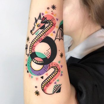 Cool Dragon by tattooist Hen