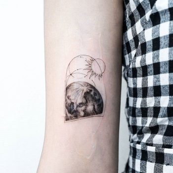Planets by tattooist Ian Wong