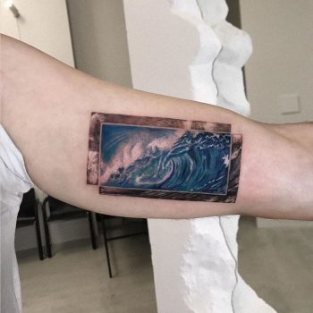 Zima Blue by tattooist Anna Zelenska