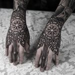Mandala Hands by tattooist Arang Eleven