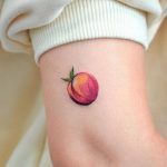 Mini Peach by Tattooist Eden
