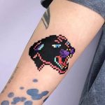 Panther Tattoo by @88world.co.kr