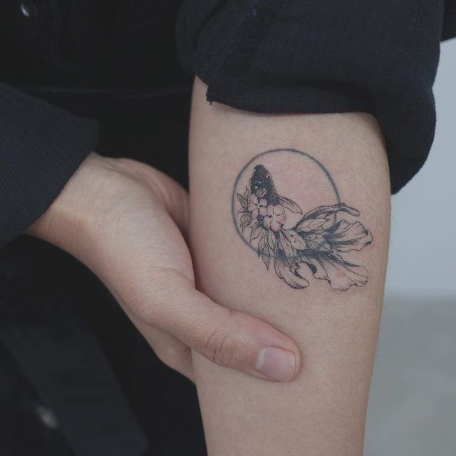 Beautiful Fish Tattooed By @ludy_tattoo
