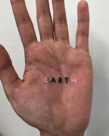 eARTh Tattoo By @european.son.420