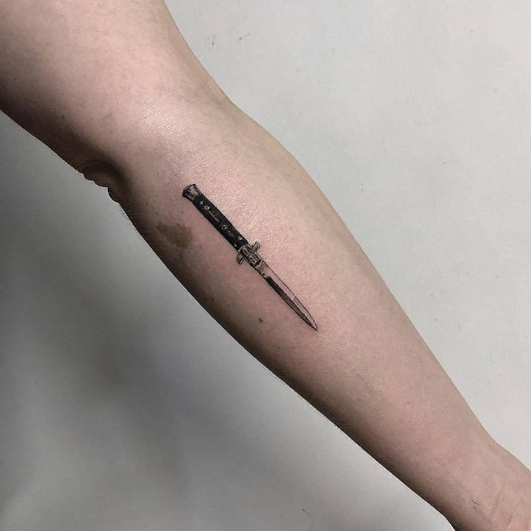 Switchblade by @s.mancinotattoo