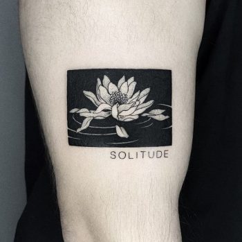 Solitude Tattoo By @fimmtattooer