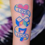 Love And Luck Tattoo by @jjttplay
