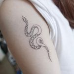 Lovely Snake by @tattooist_kano