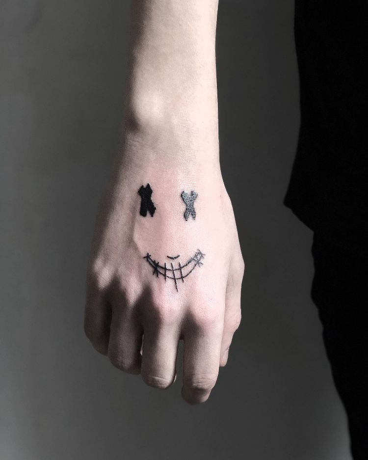 The Purge tattoo by @mainaomitattooer
