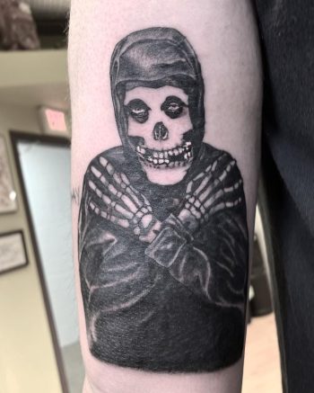Glenn Danzig Tattoo by @adavidsontattoo