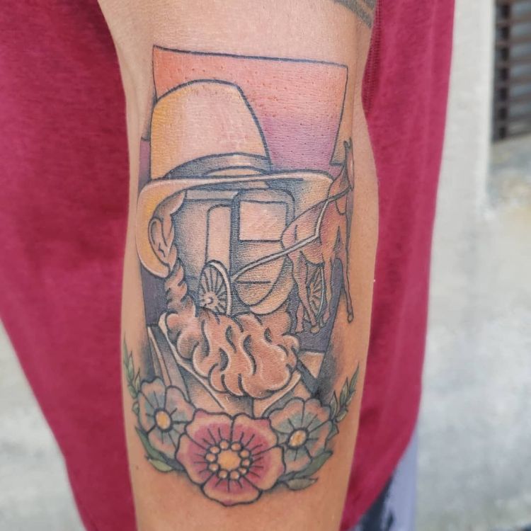 Amish Tattoo by @morristhetatt