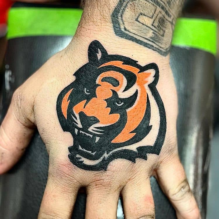 Bengals Temporary Tattoo by @shipcartel