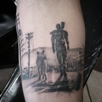 Fallout 3 Tattoo by @itsjustbeebe