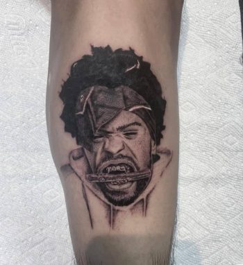 Method Man Tattoo by @gmtattoos_92